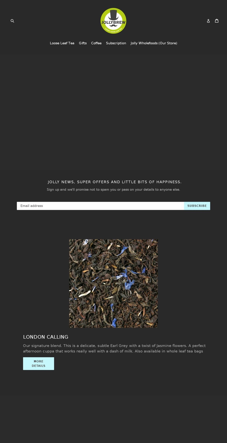 jollybrew.com — Shopify storefront screenshot