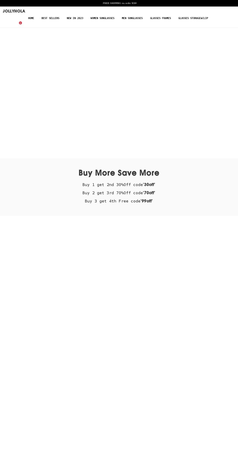 jollyhola.com shopify website screenshot