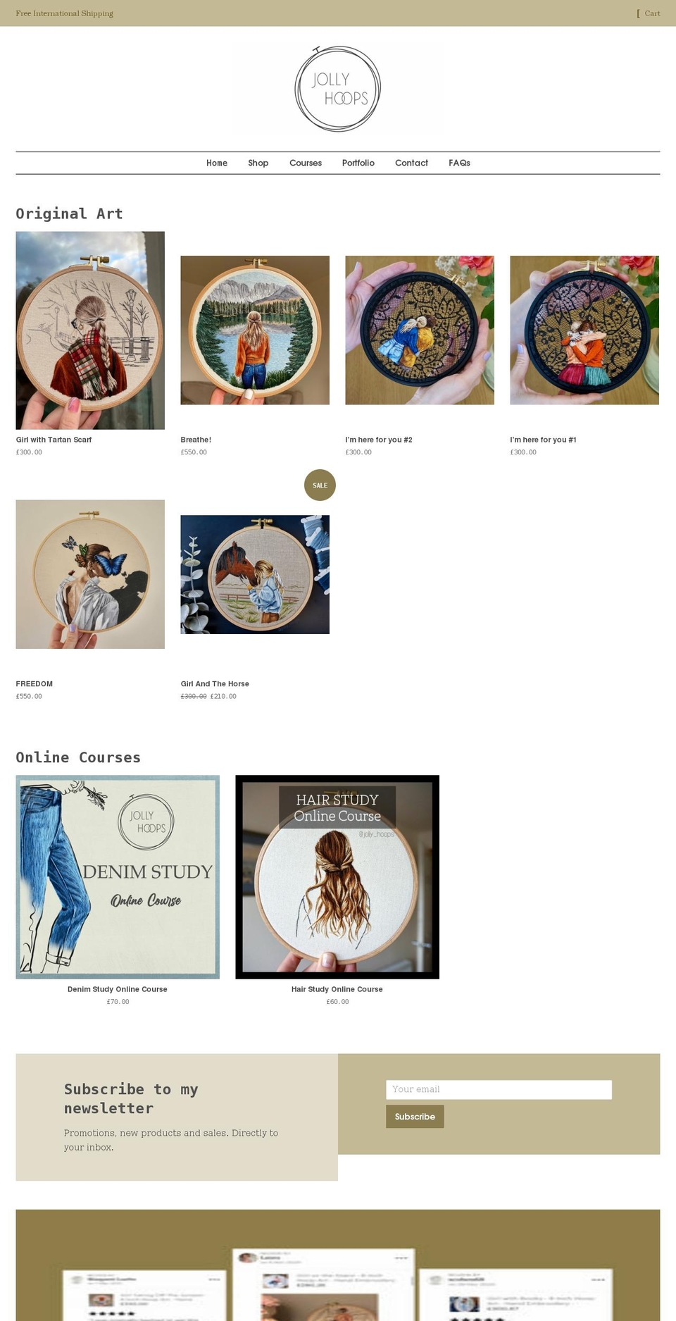 jollyhoops.com shopify website screenshot
