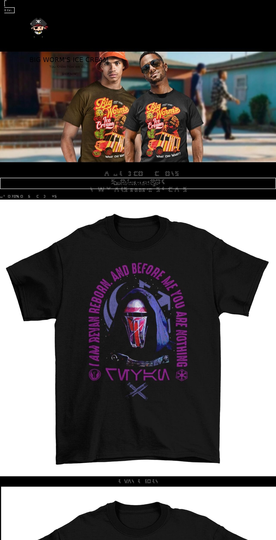 jollyrogertreasures.com shopify website screenshot