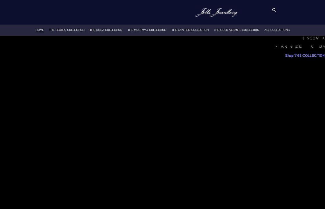 jollzjewellery.co.uk shopify website screenshot