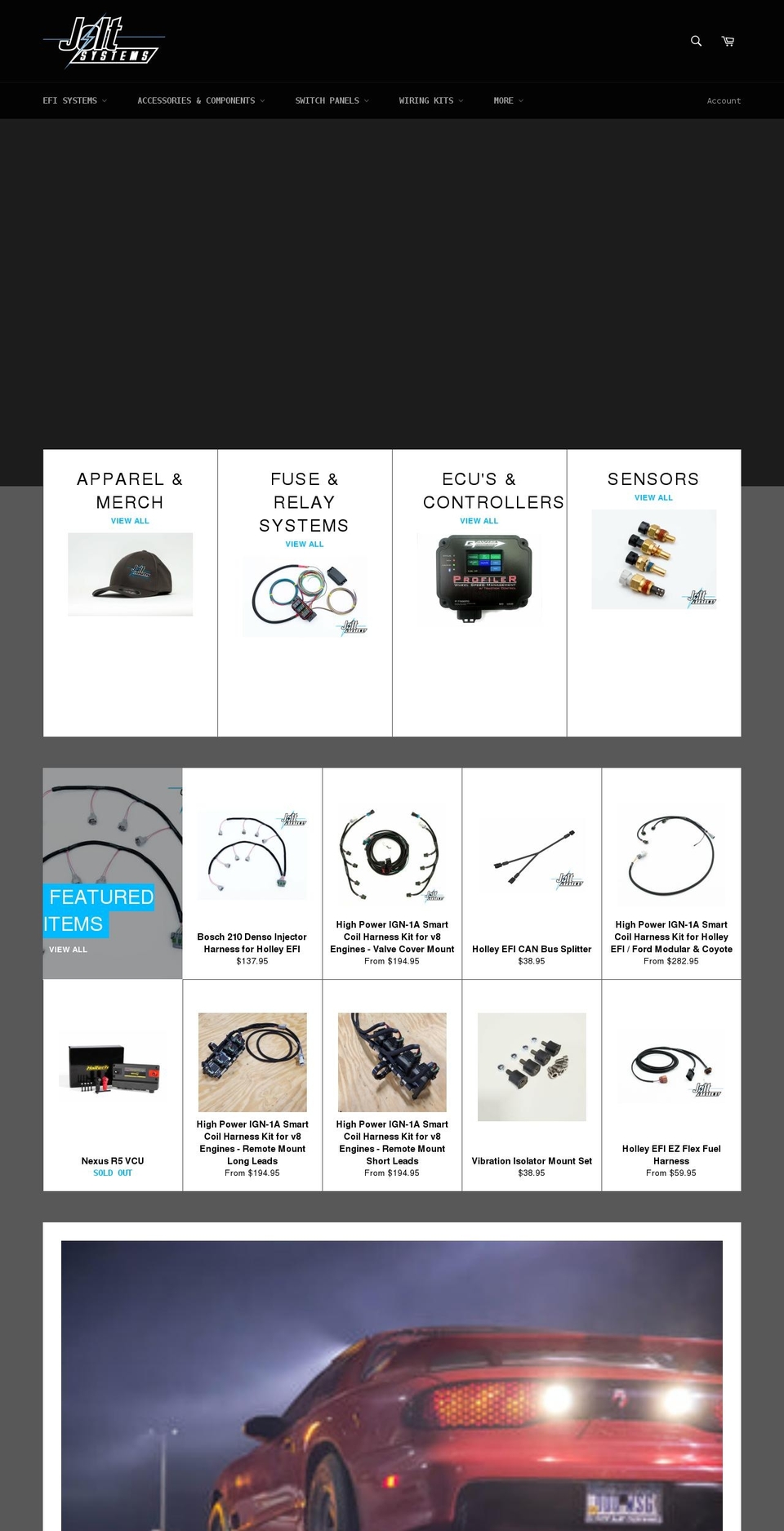 joltsystems.net shopify website screenshot