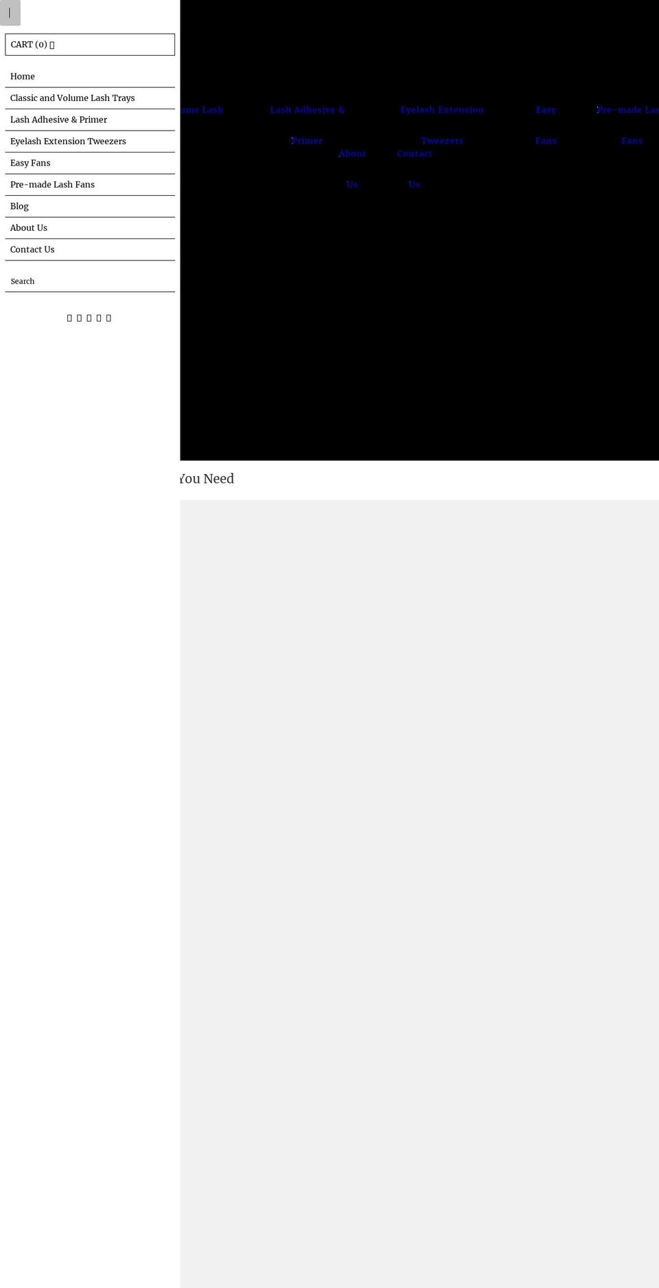 jolynnlashes.com — Shopify storefront screenshot