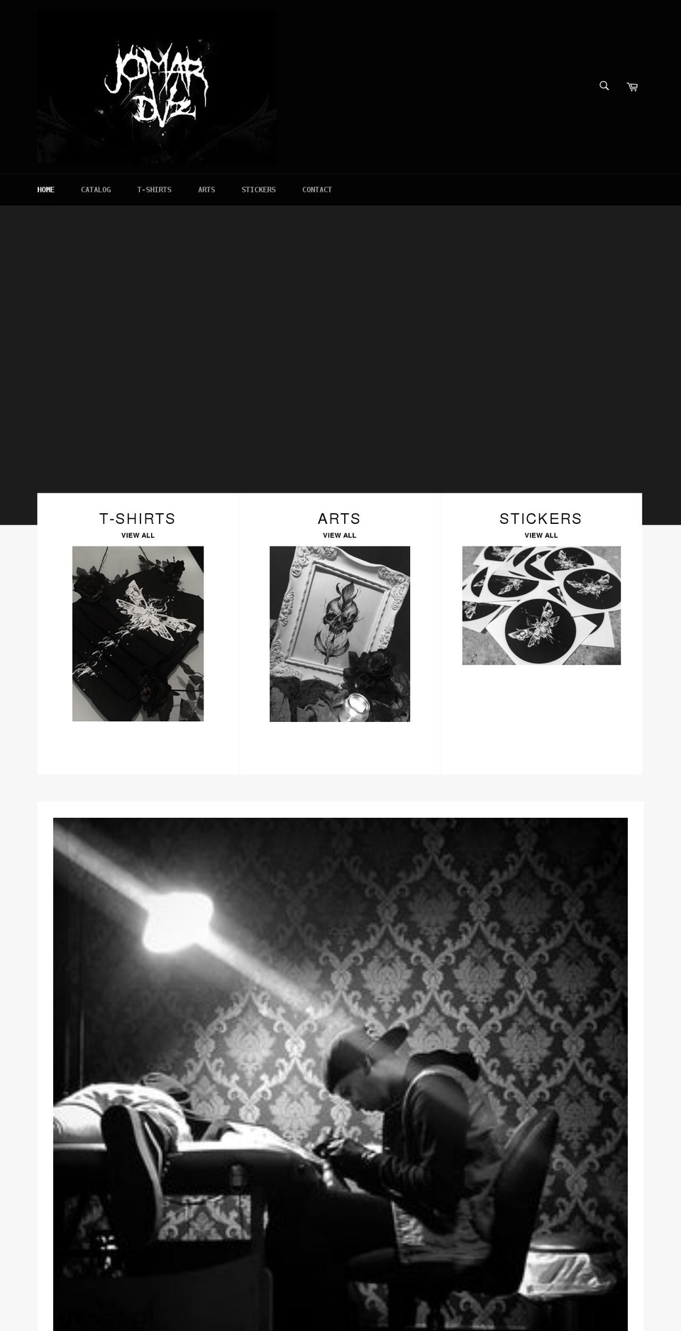 jomardvz.com shopify website screenshot