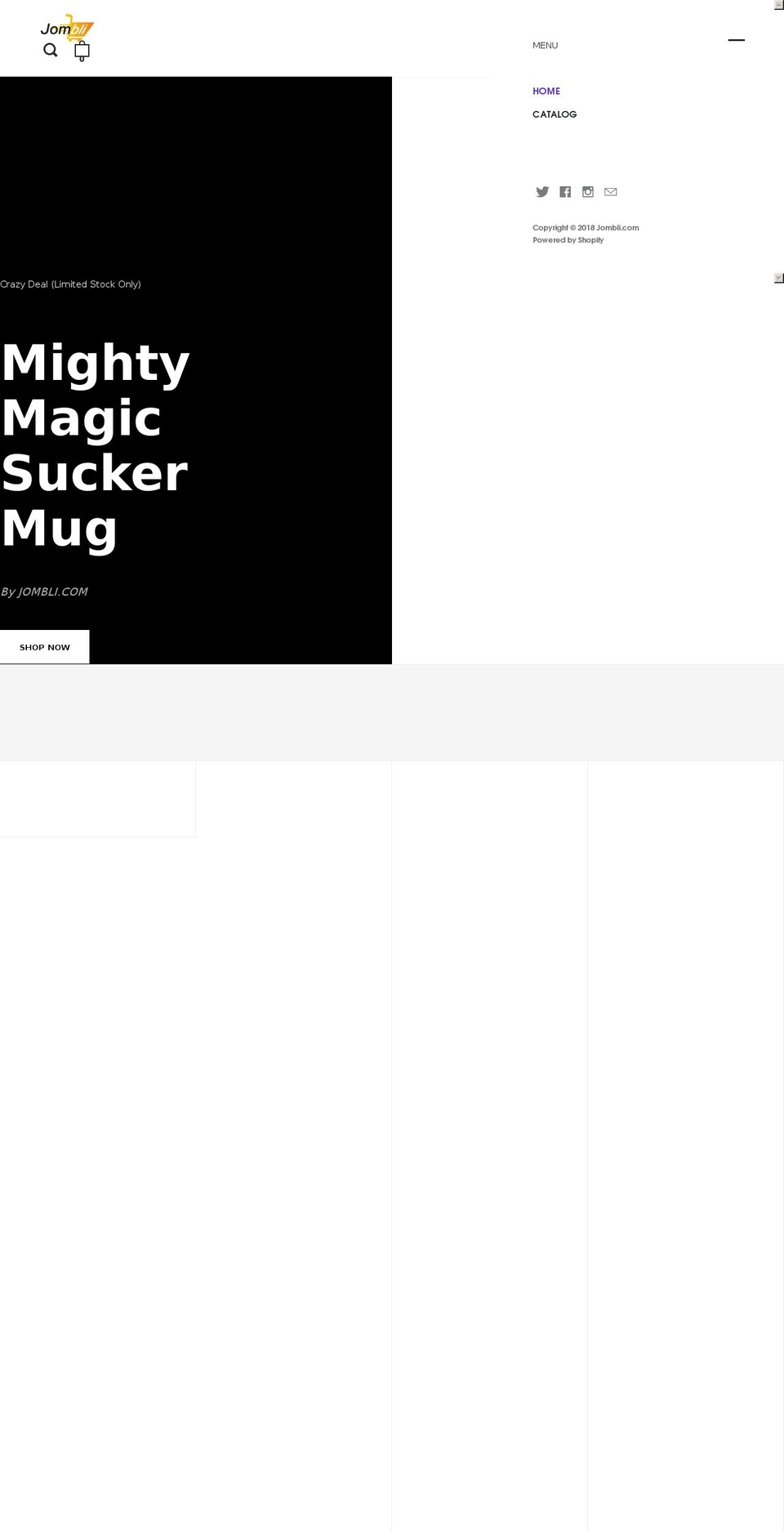 jombli.com — Shopify storefront screenshot