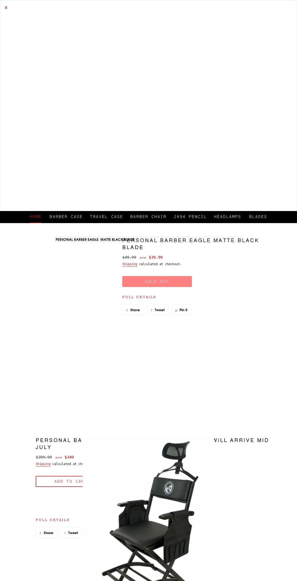 jonathansdeluxe.com shopify website screenshot