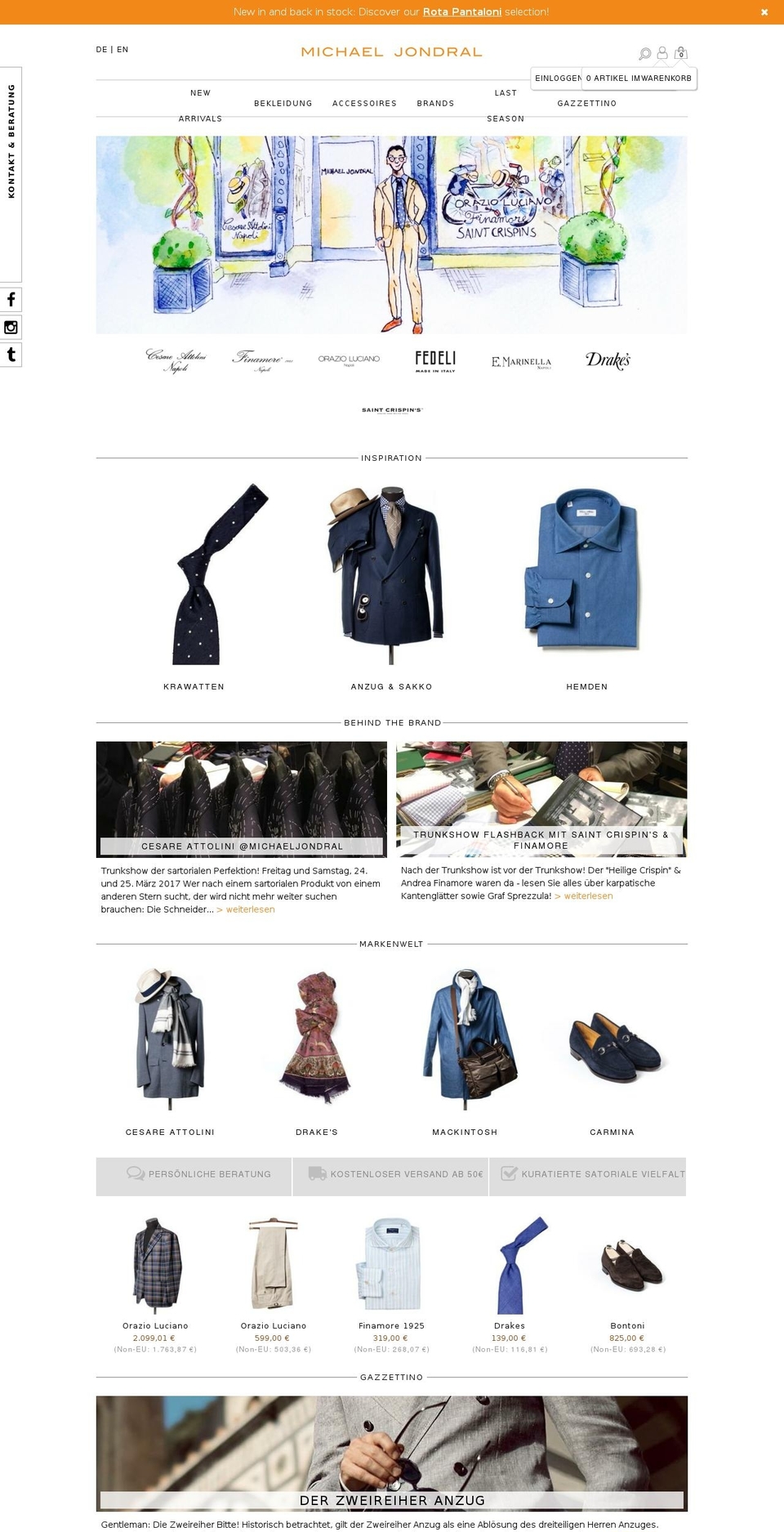 jondral.net shopify website screenshot