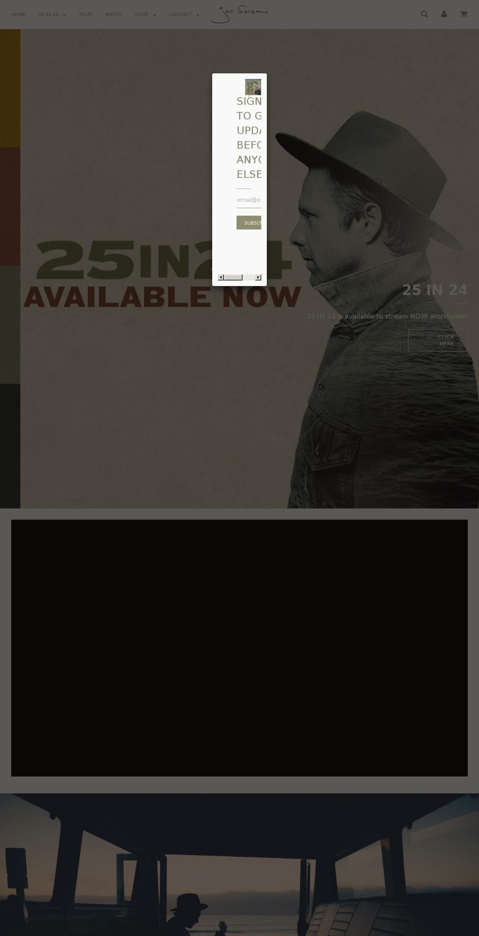 jonforeman.com — Shopify storefront screenshot