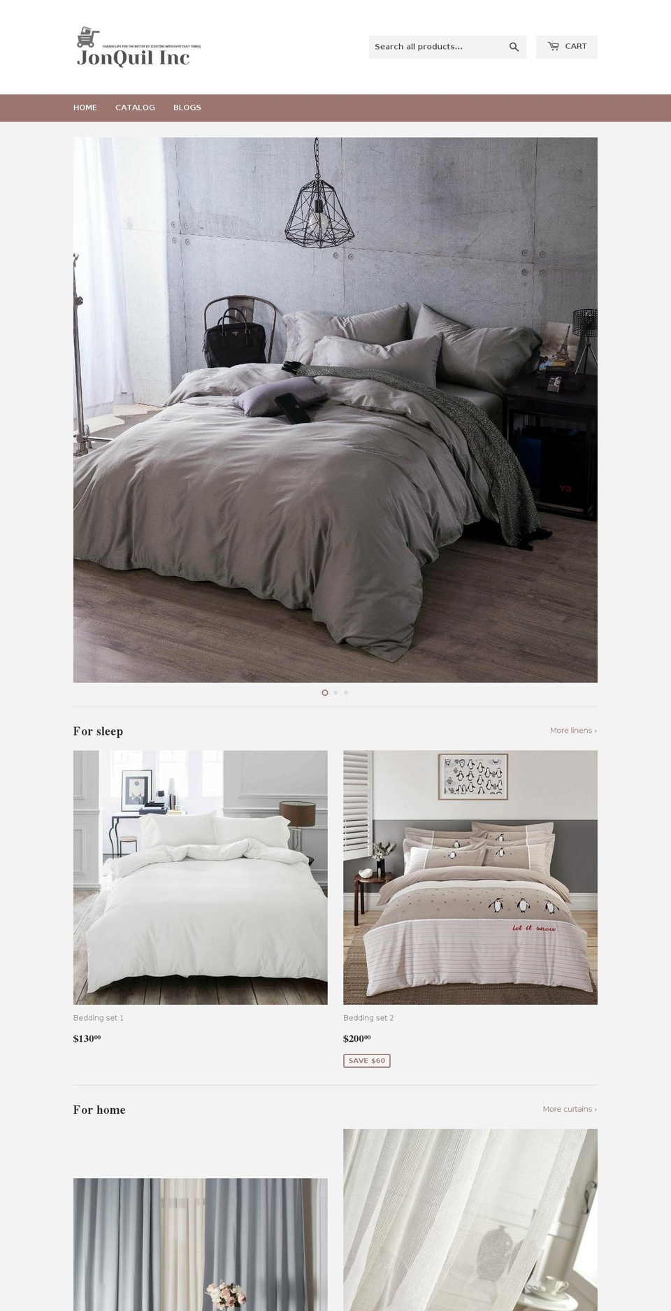 jonquilinc.com shopify website screenshot