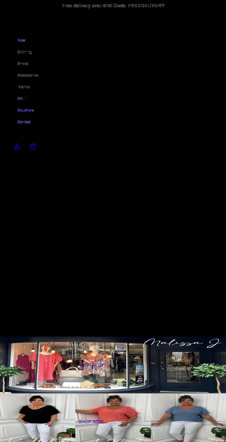 jonsimmonds.com shopify website screenshot