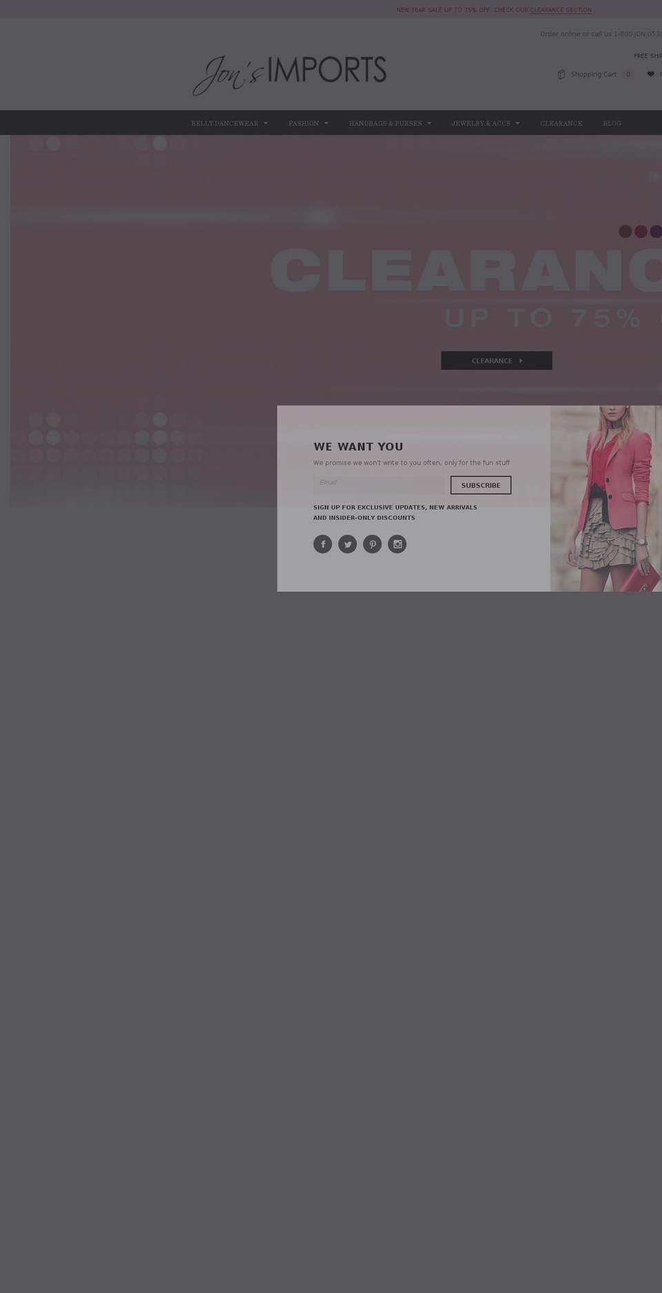 Jons-Imports Shopify theme site example jonsimports.com