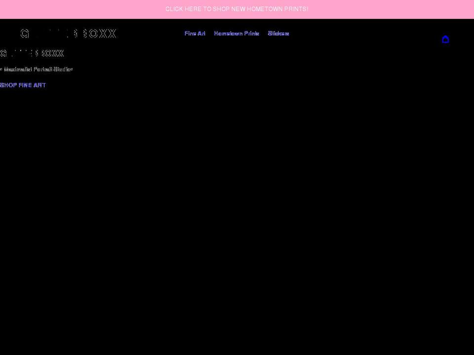 jordancrabillart.com shopify website screenshot