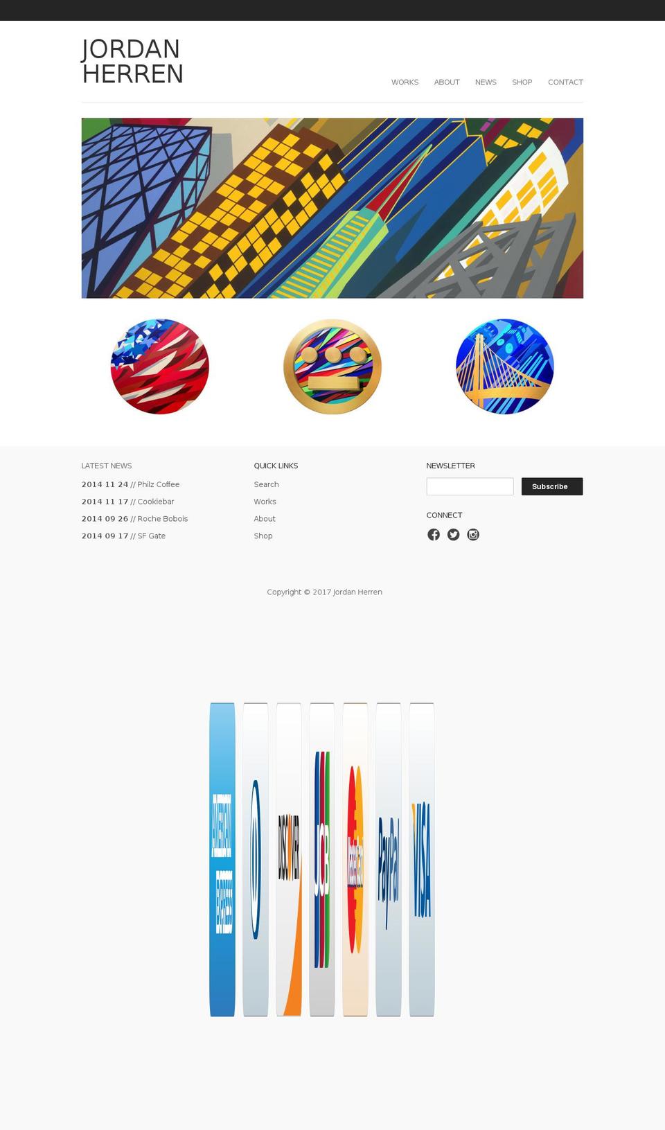 jordanherren.com shopify website screenshot