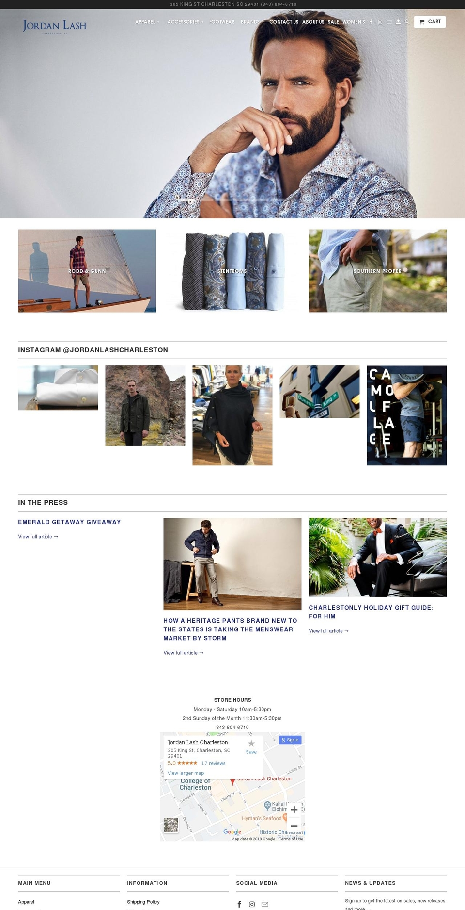 jordanlash.com shopify website screenshot