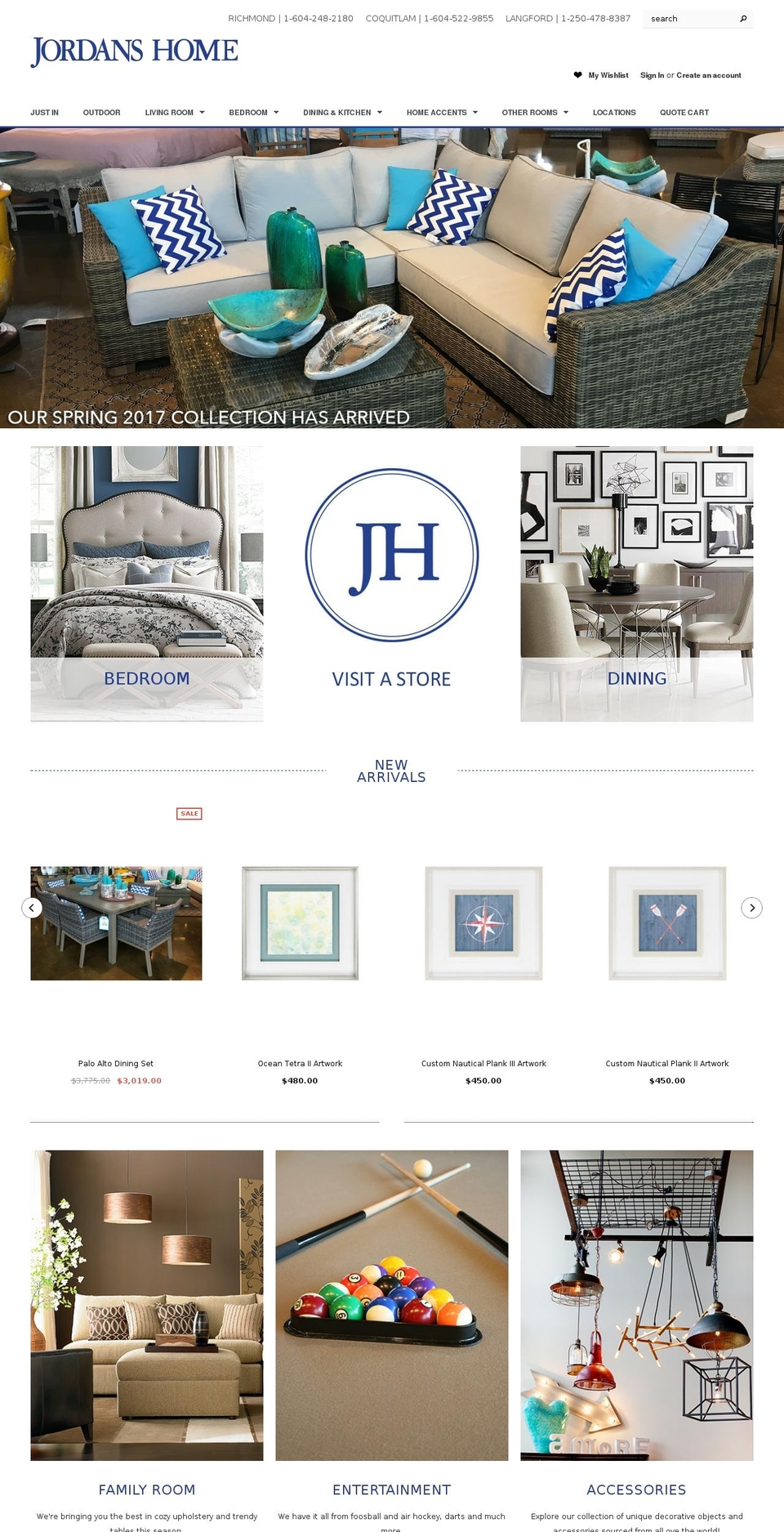 Jordans Home Shopify theme site example jordanshome.net