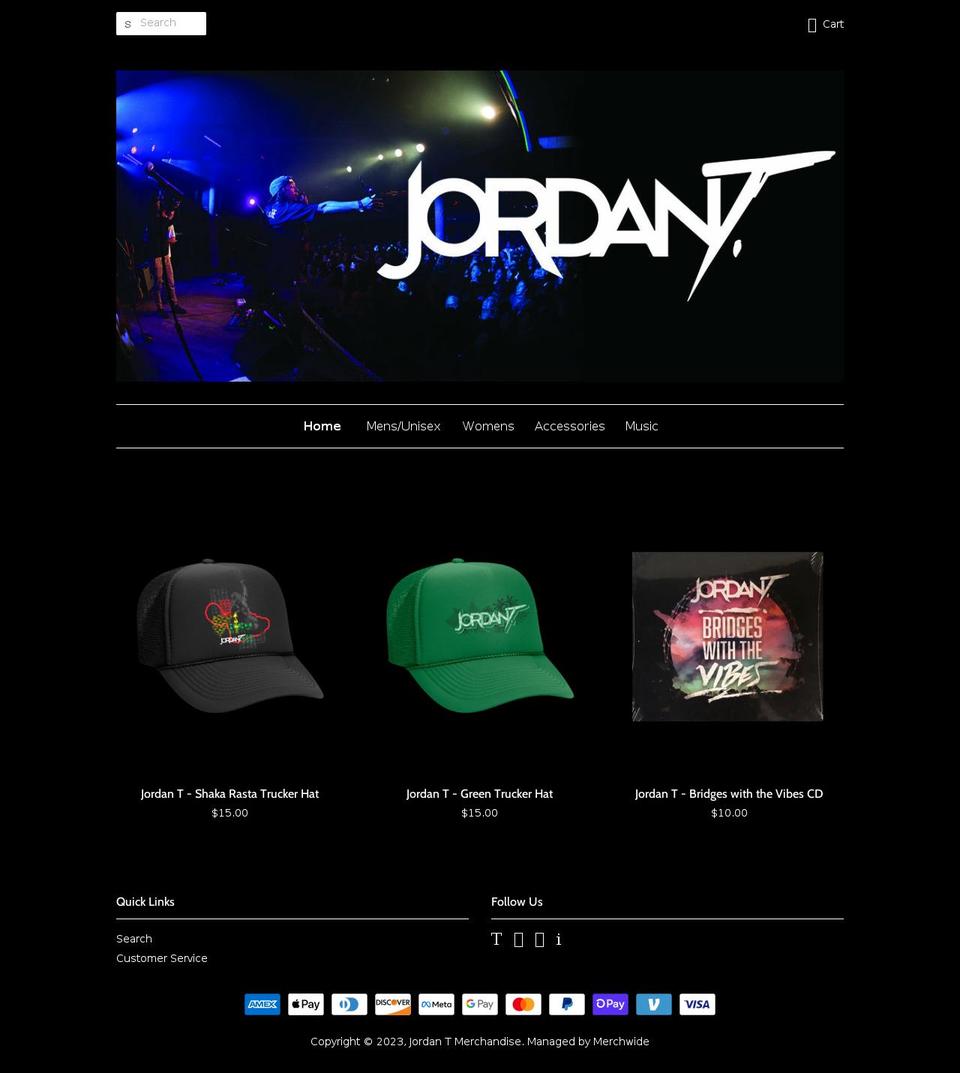 jordantmerch.com shopify website screenshot
