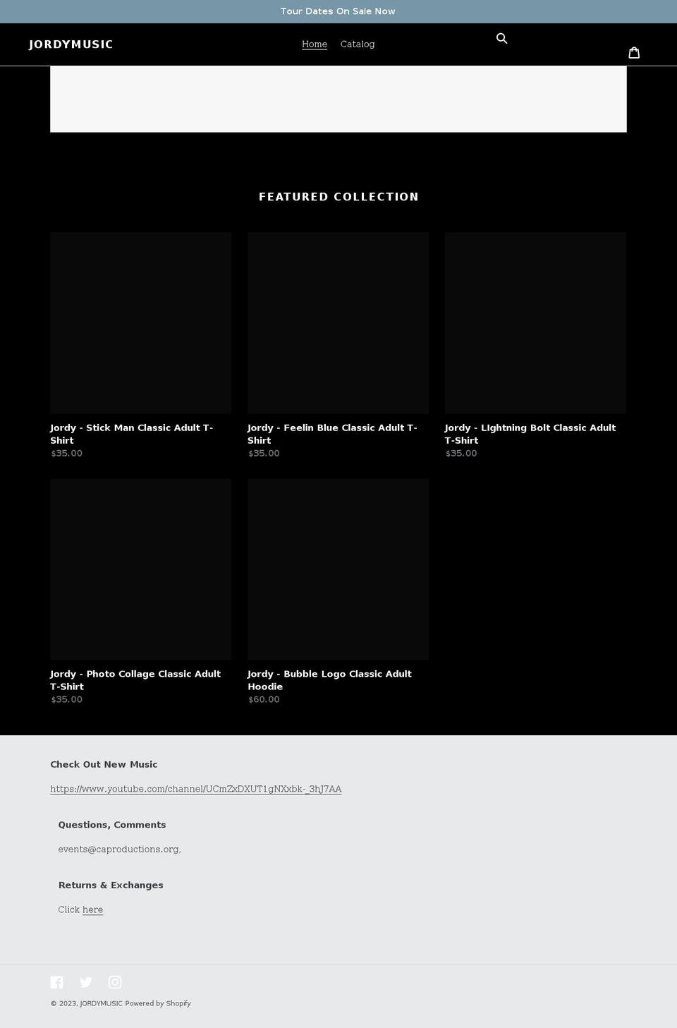 jordymusic.myshopify.com shopify website screenshot