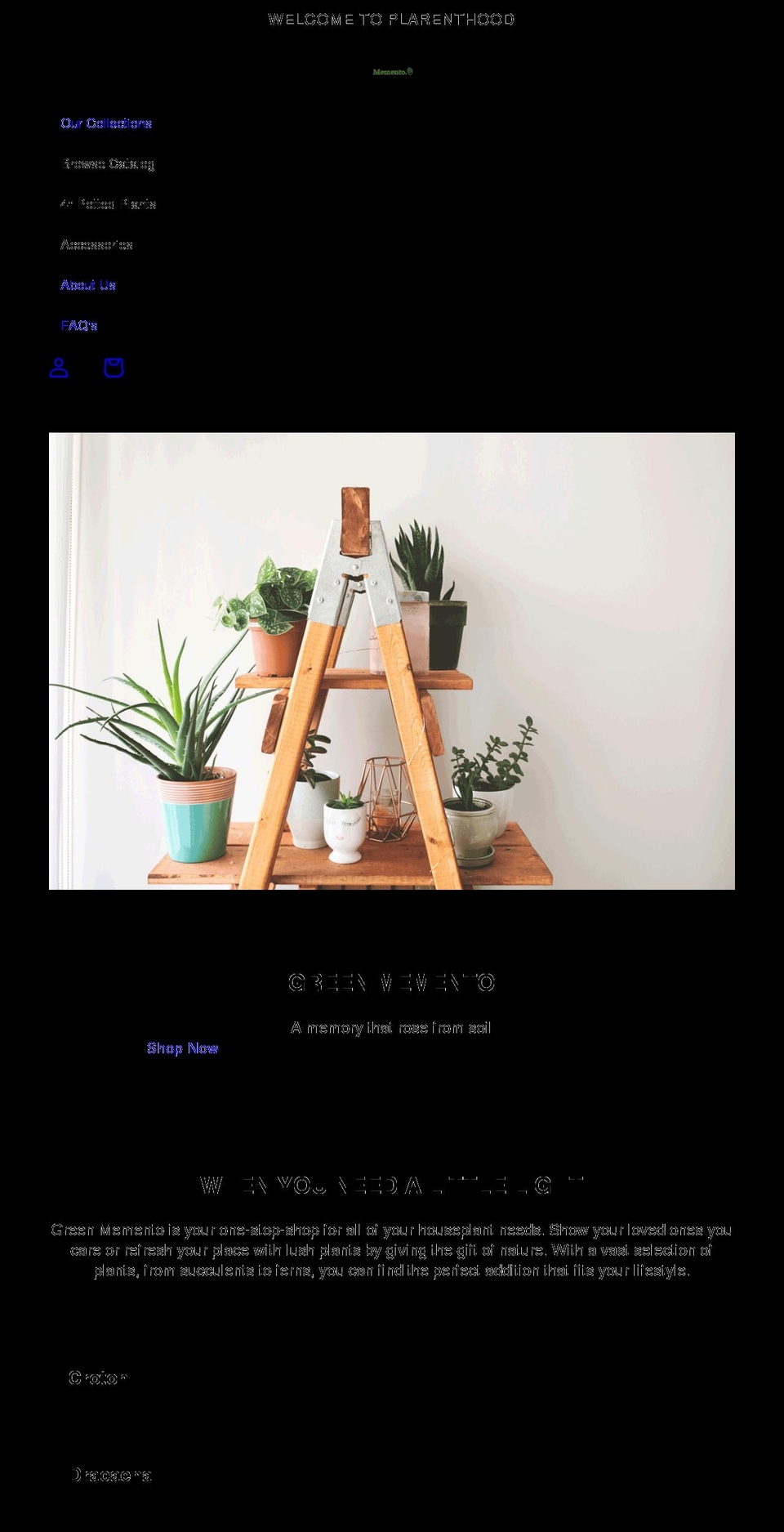 josee-botanicals.myshopify.com shopify website screenshot