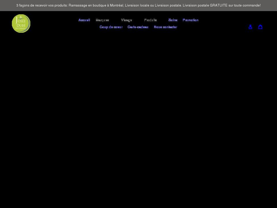 joseedubespaurbain.shop shopify website screenshot