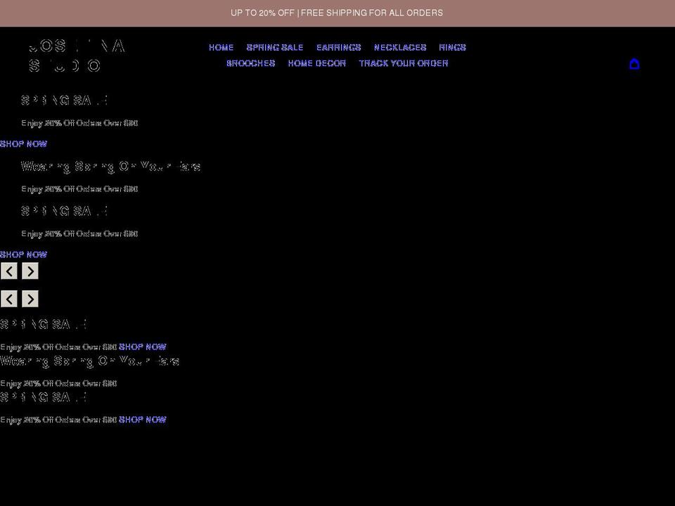 josefinastudio.com shopify website screenshot