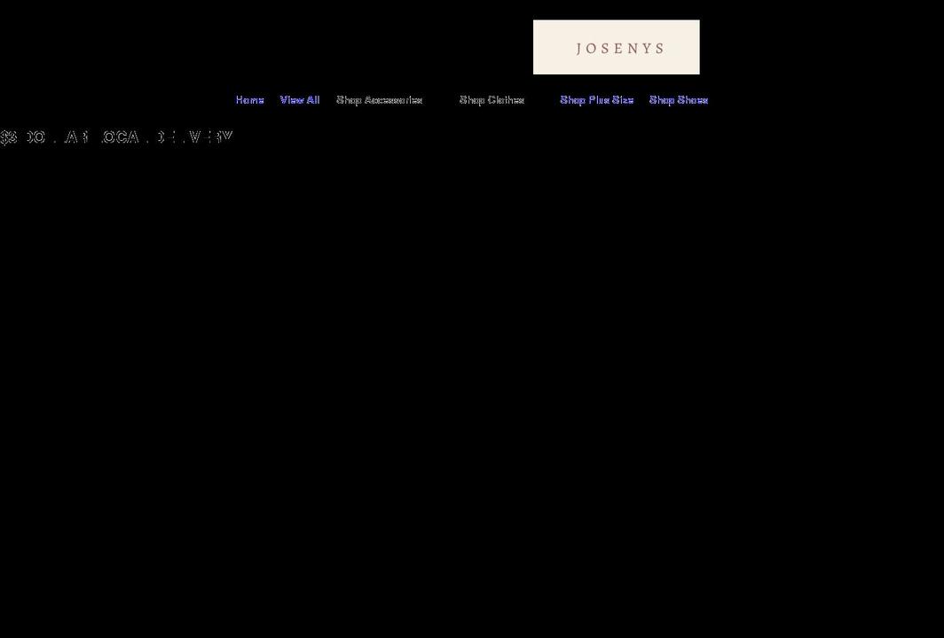 josenys.com shopify website screenshot