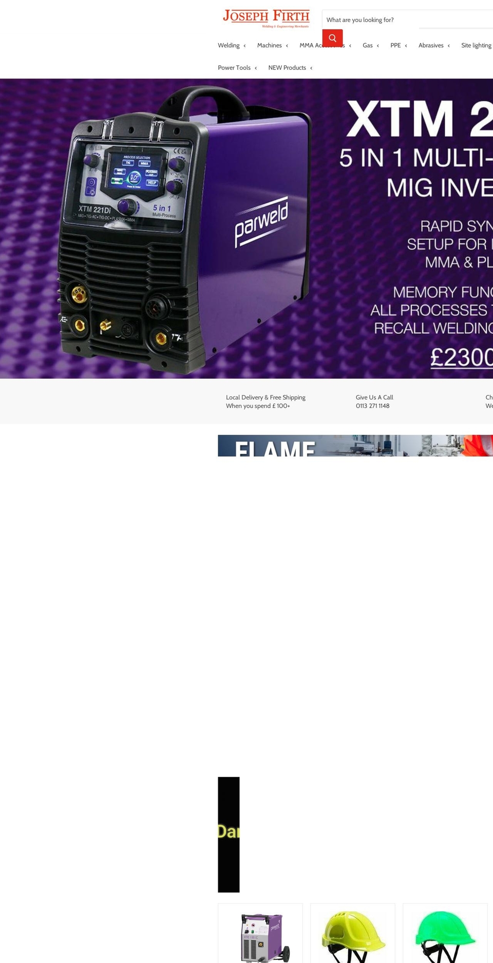 josephfirth.co.uk shopify website screenshot