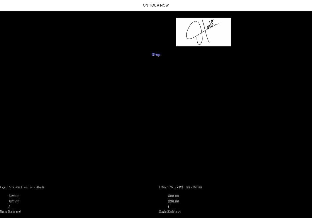joshlevi.myshopify.com shopify website screenshot