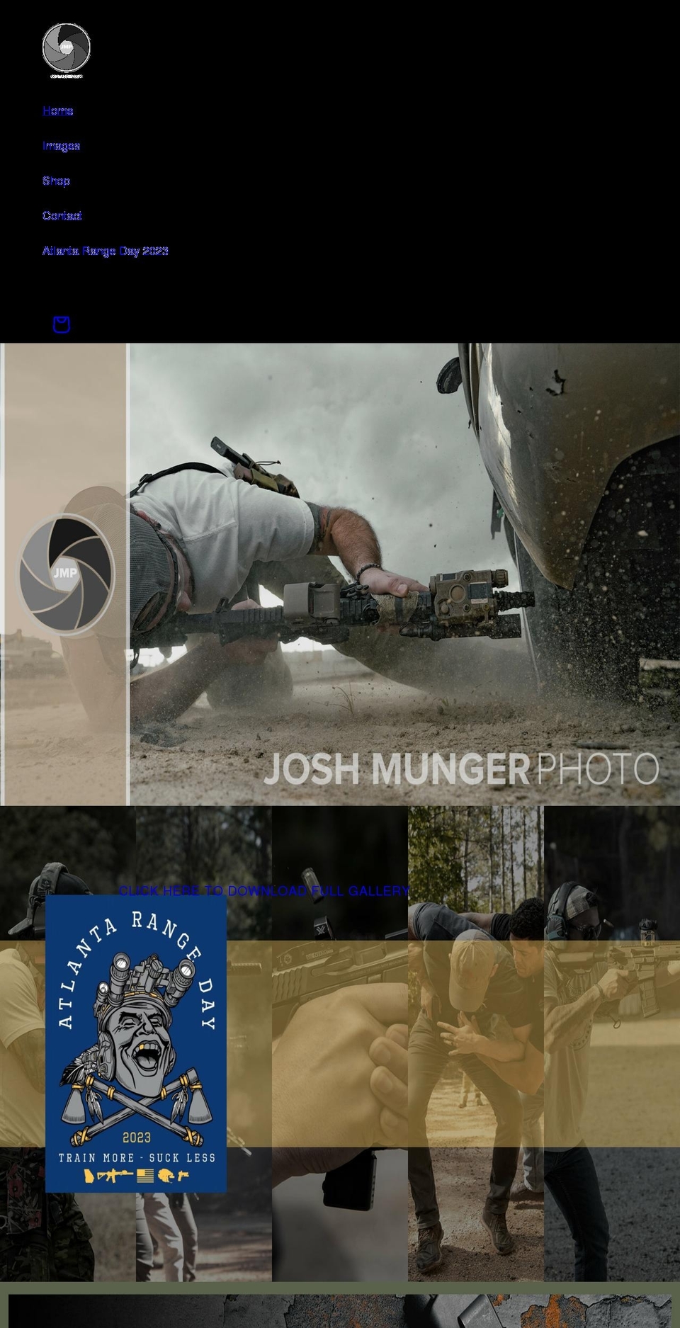 joshmunger.com shopify website screenshot