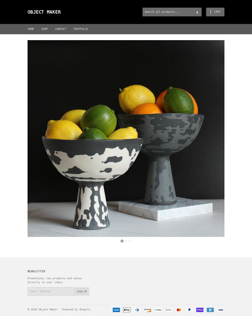 joshuahebbert.com shopify website screenshot