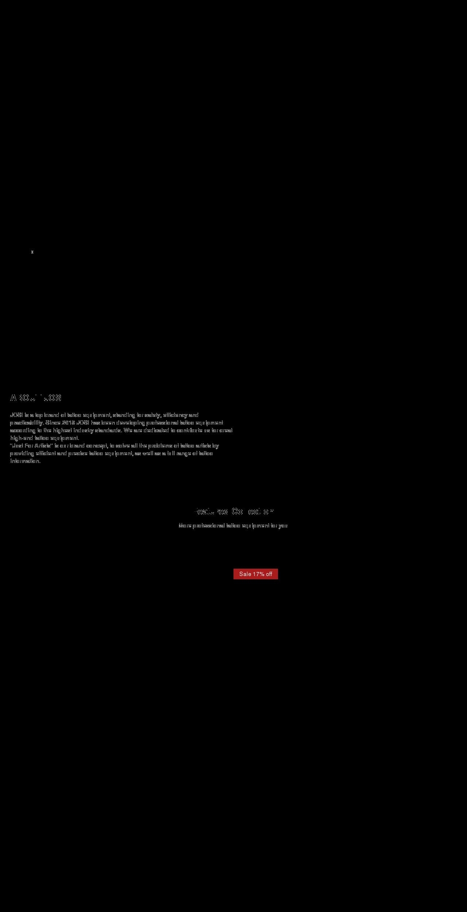 jositattoo.com shopify website screenshot