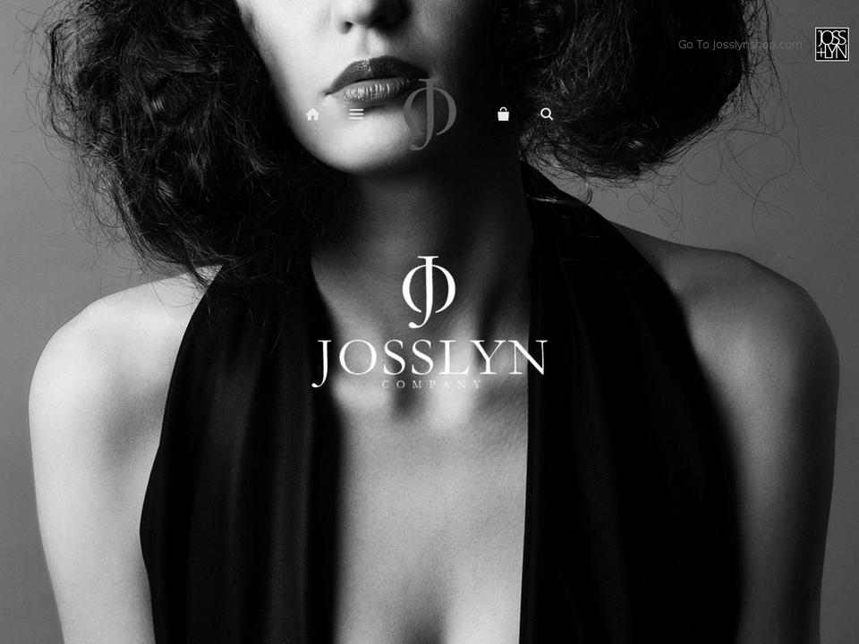 josslynco.com — Shopify storefront screenshot