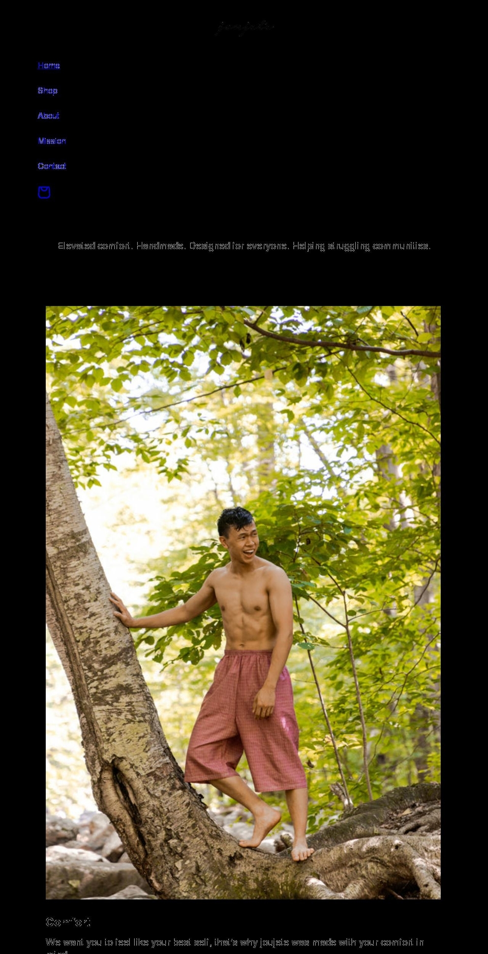 joujete.com shopify website screenshot