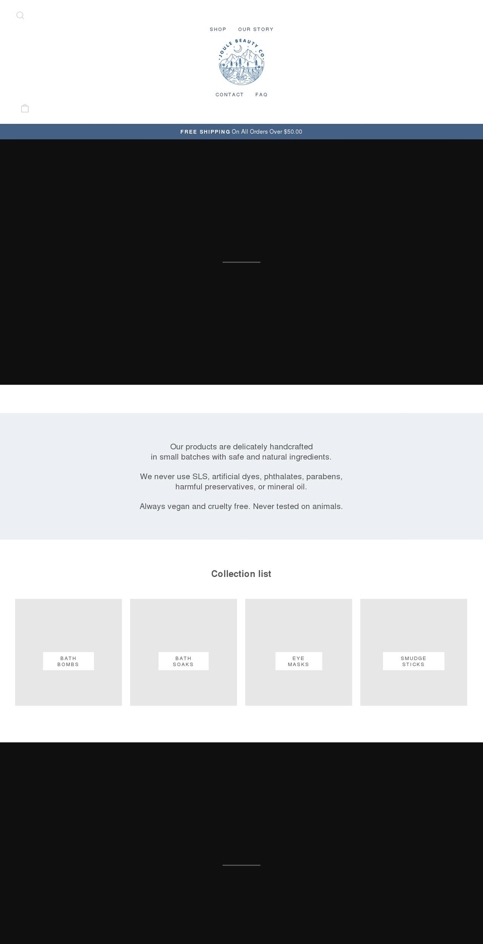 joulebeautyco.com shopify website screenshot