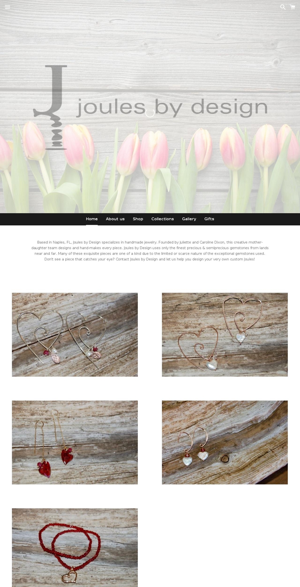 joulesbydesign.com shopify website screenshot