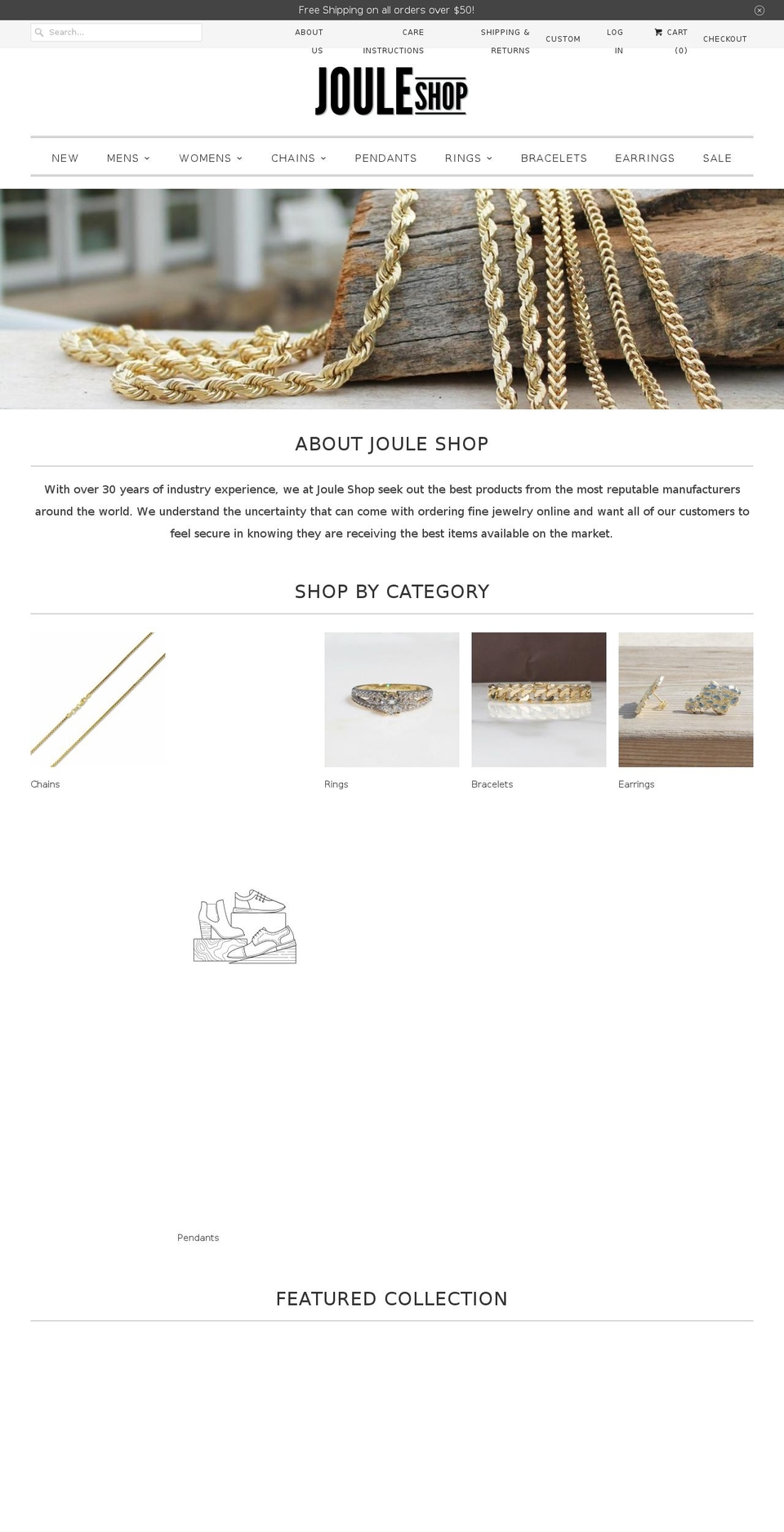 jouleshop.com — Shopify storefront screenshot