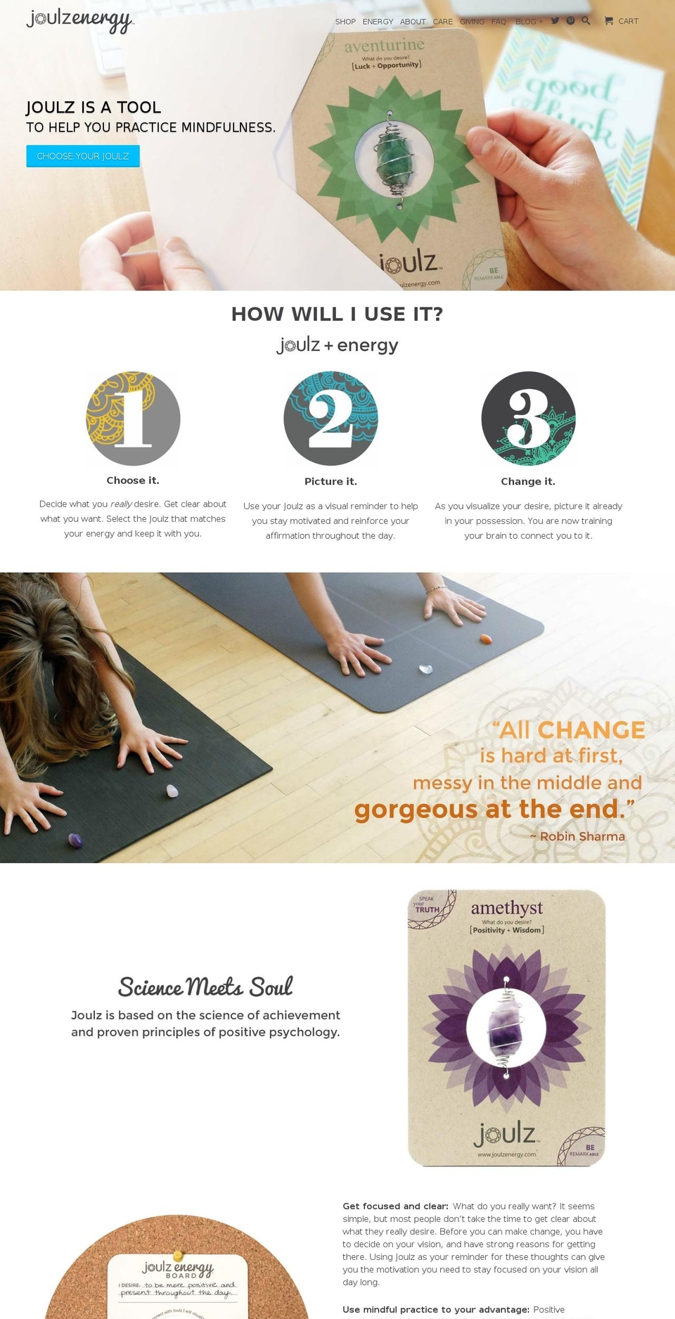 joulzenergy.com shopify website screenshot