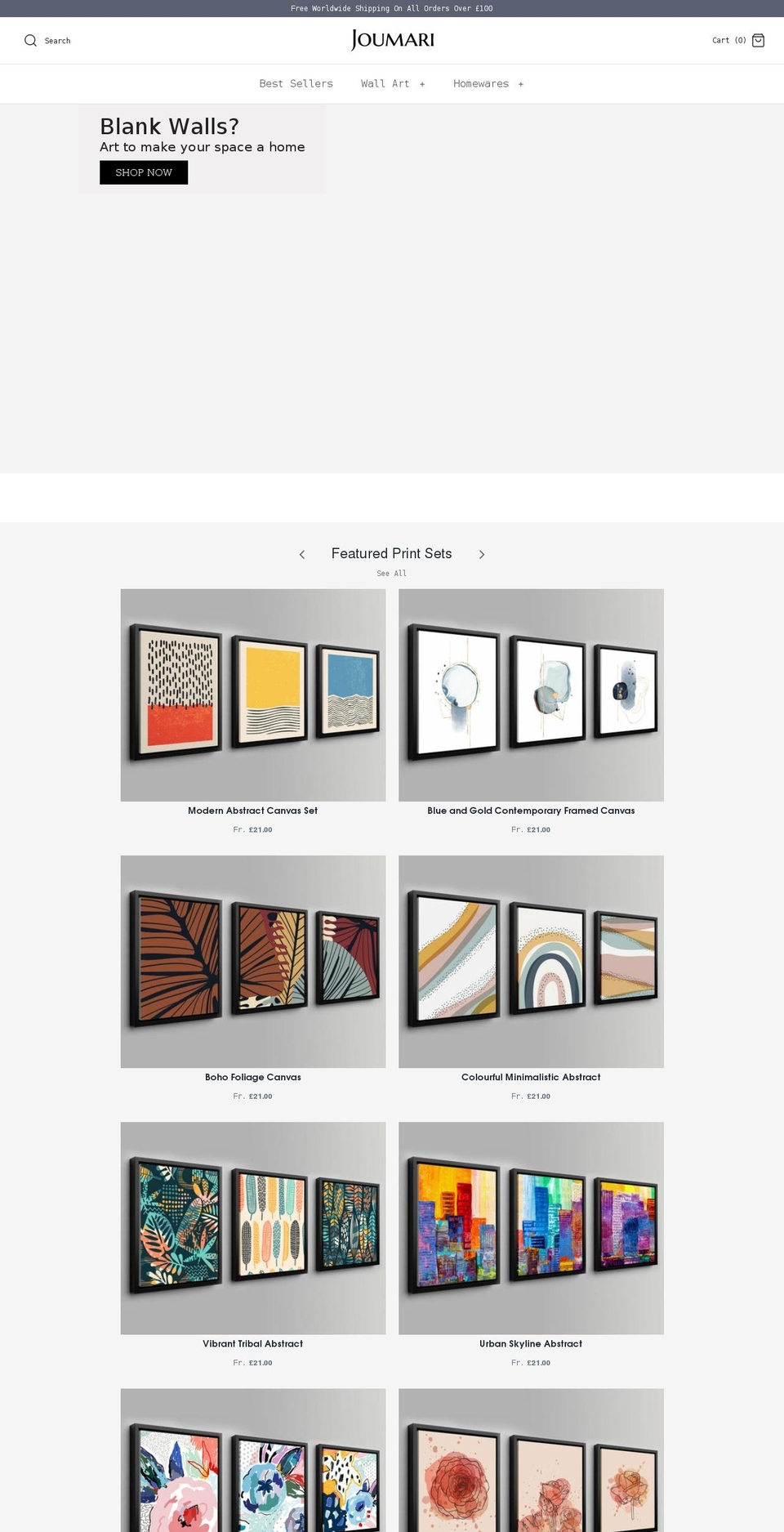 joumari.com shopify website screenshot