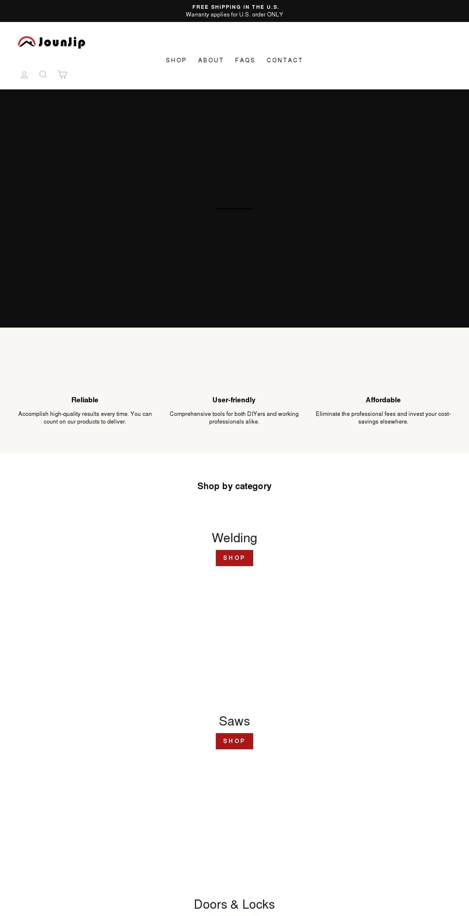 jounjip.com shopify website screenshot