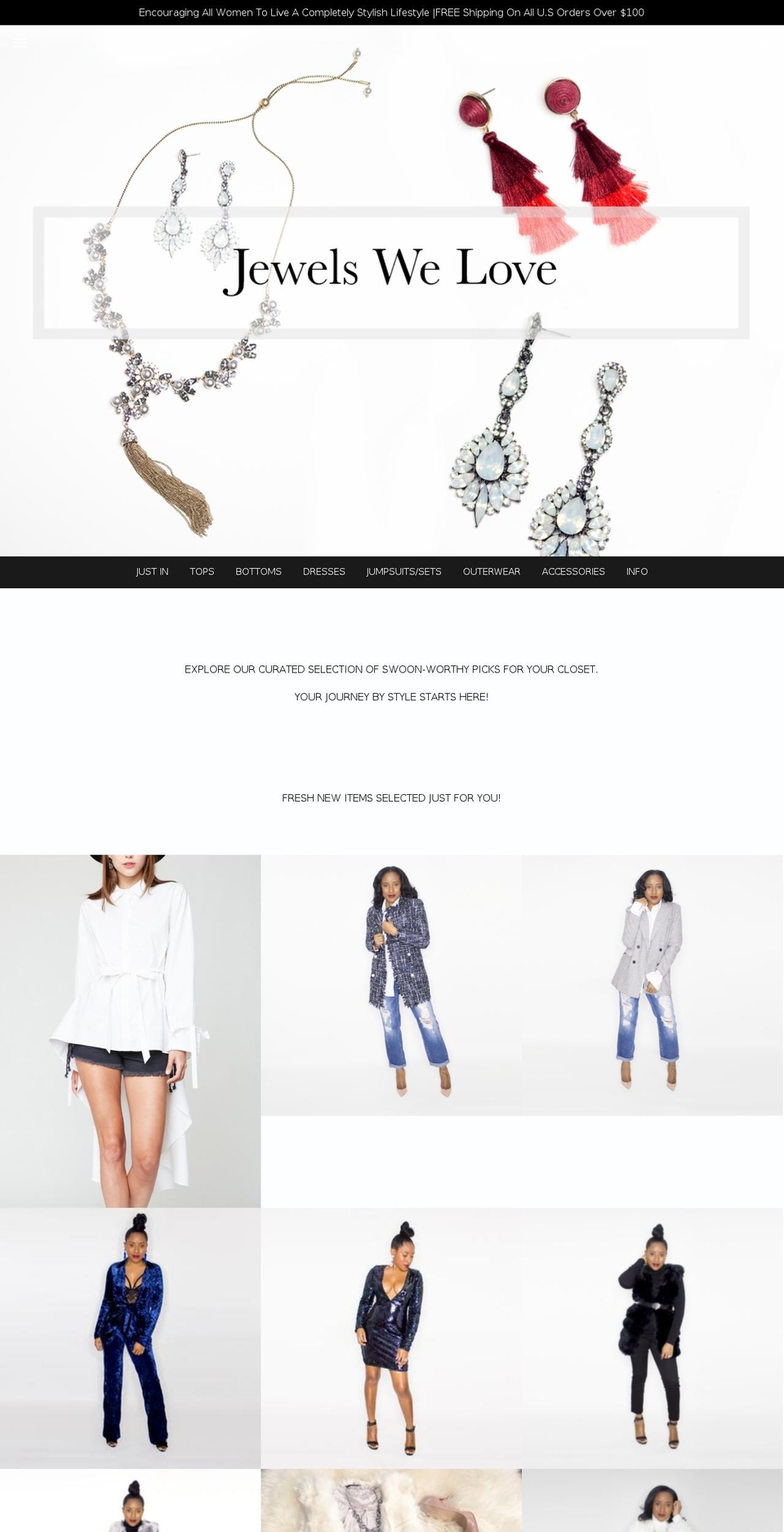 journeybystyle.com — Shopify storefront screenshot