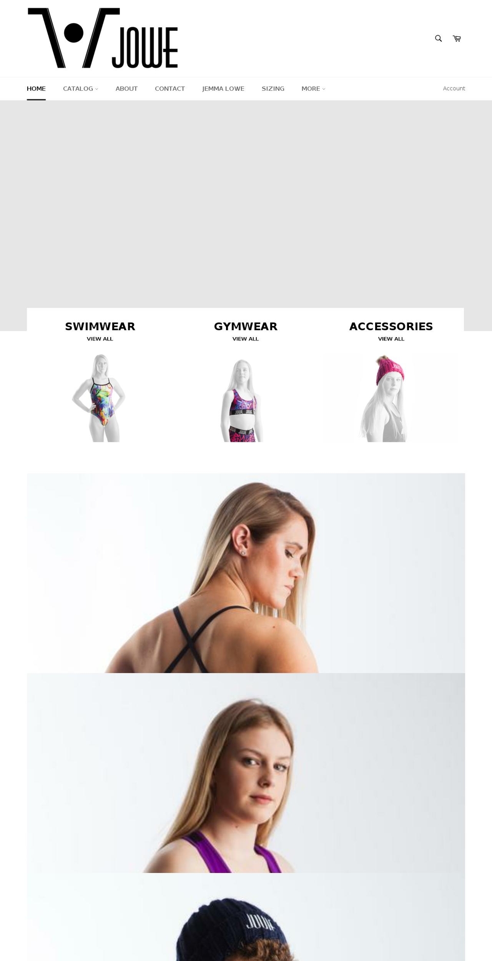 jowe.co.uk shopify website screenshot