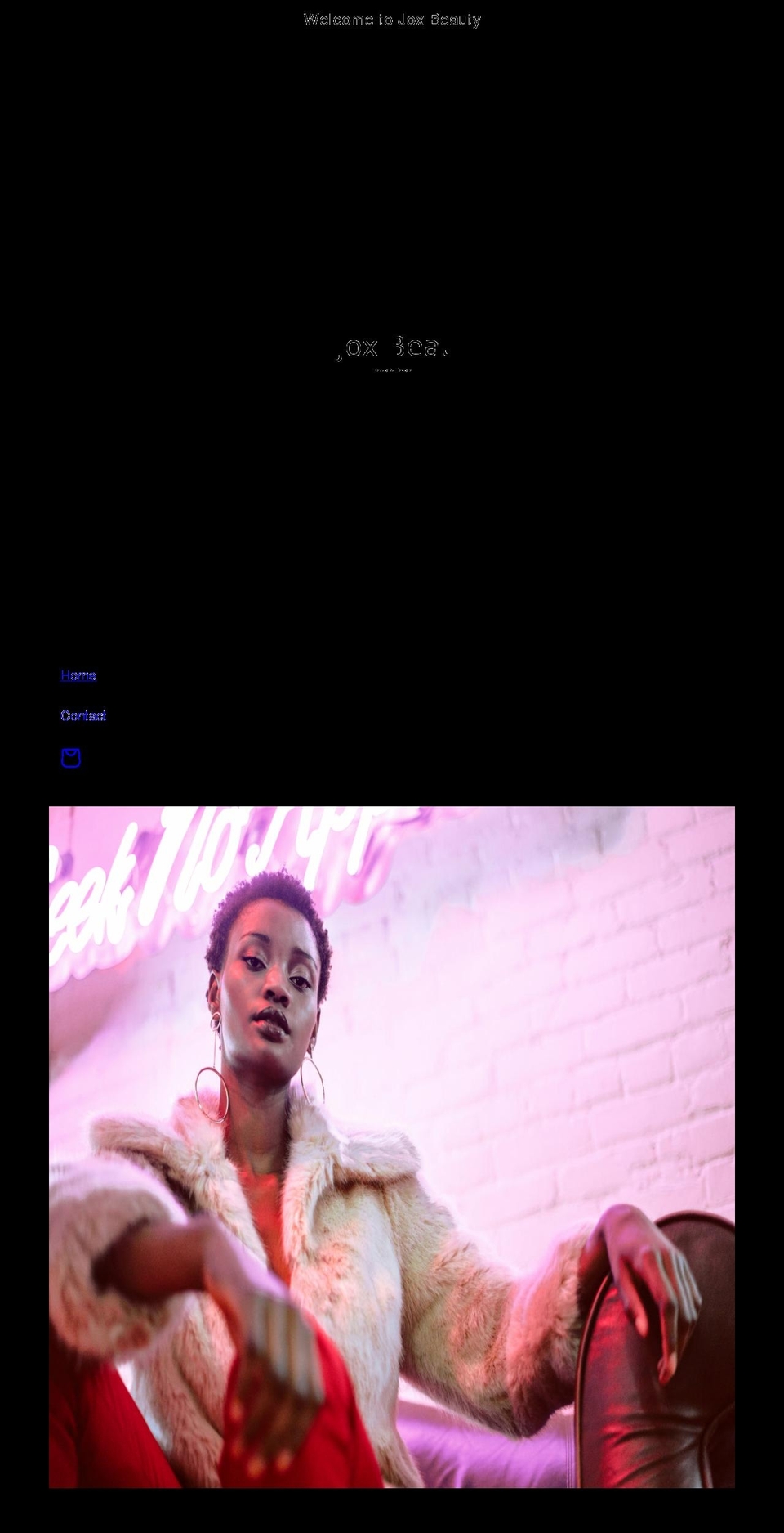joxbeauty.com — Shopify storefront screenshot