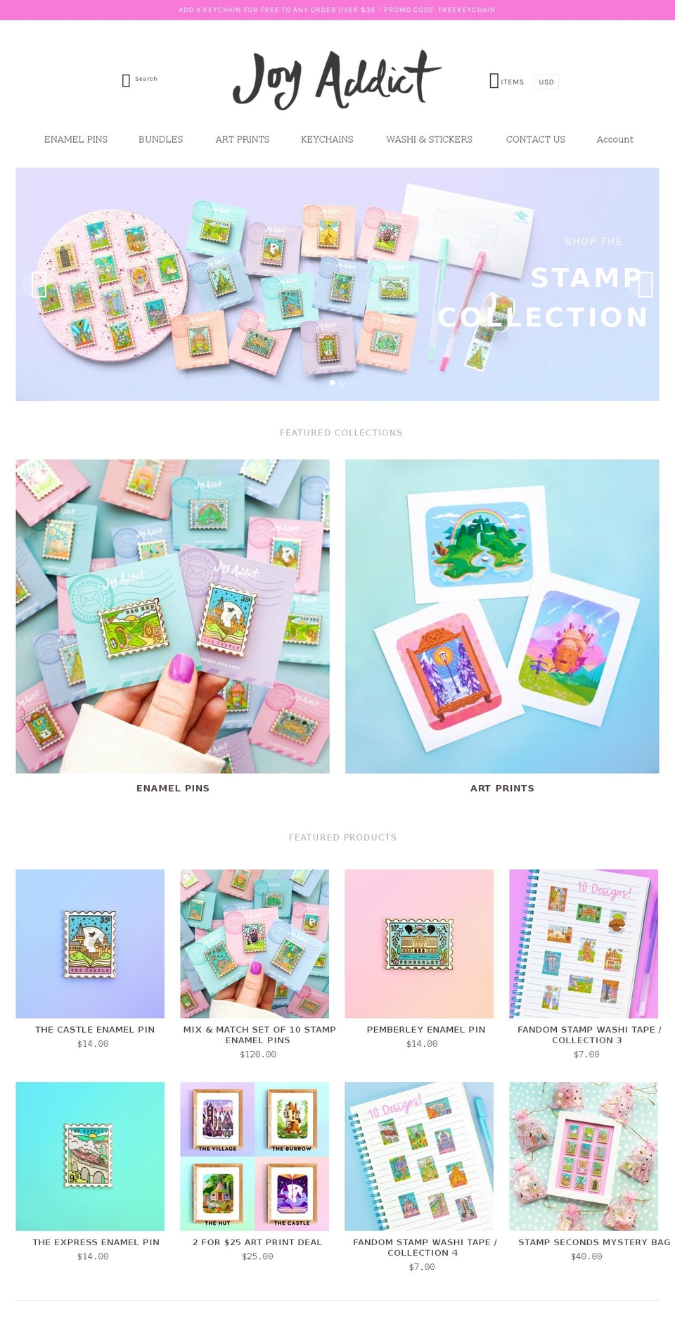 joyaddict.co shopify website screenshot