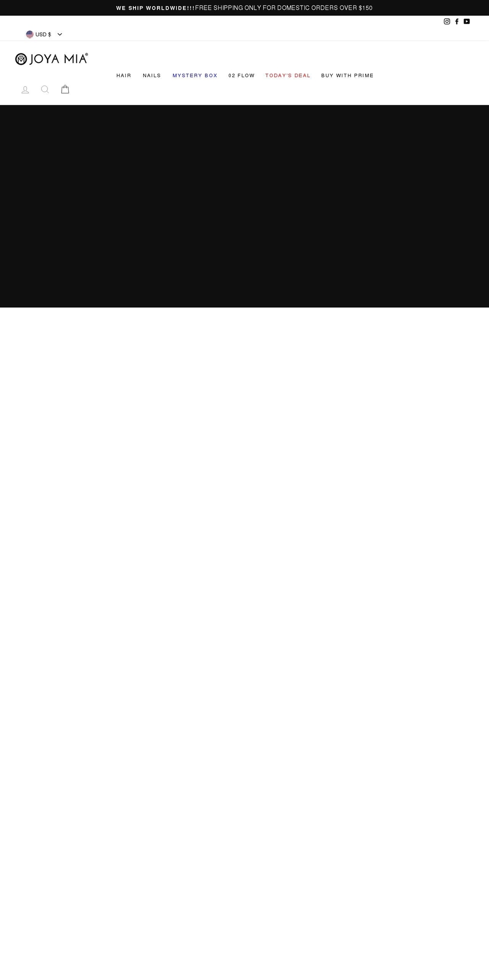 joyamia.com shopify website screenshot