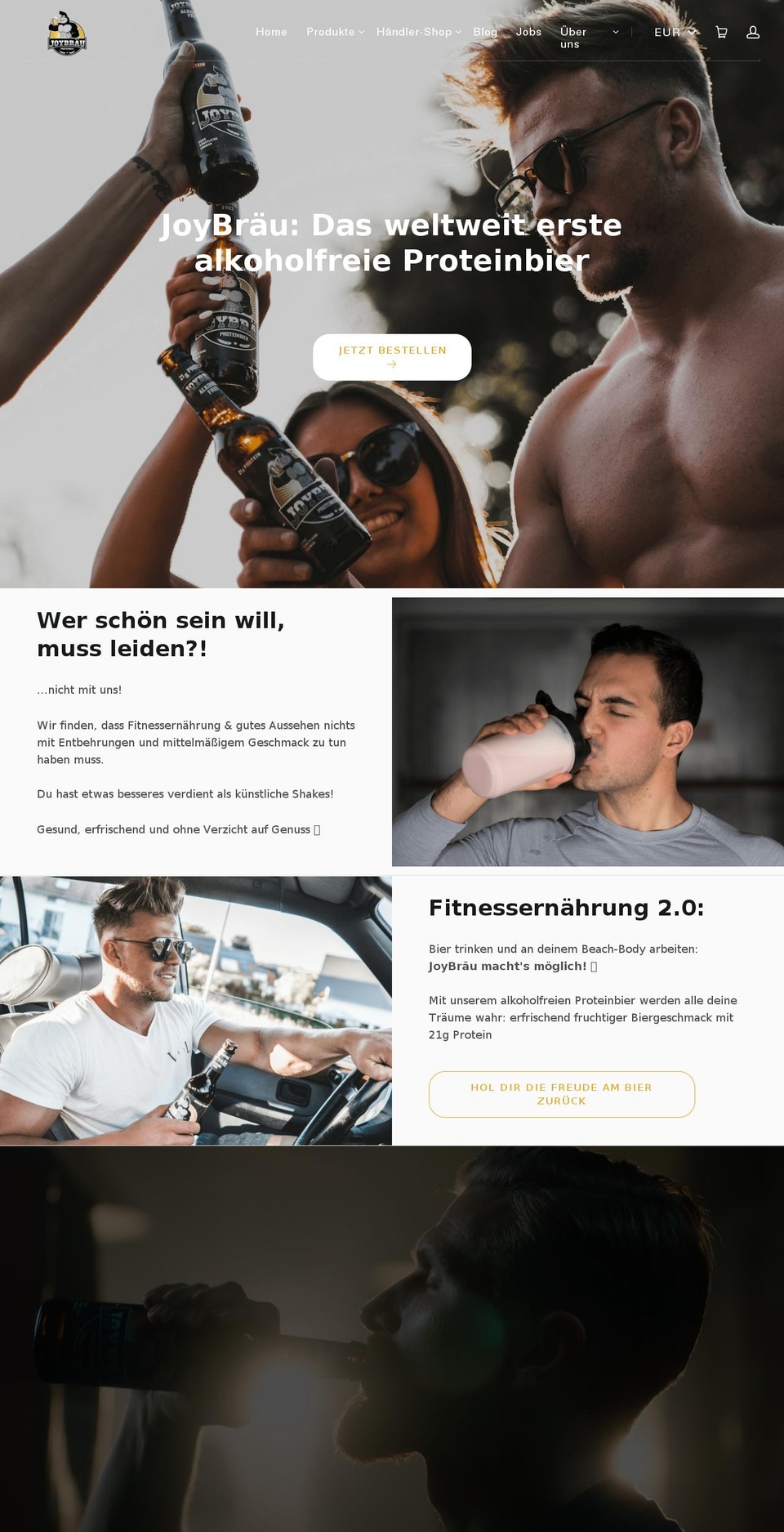 joybraeu.de shopify website screenshot