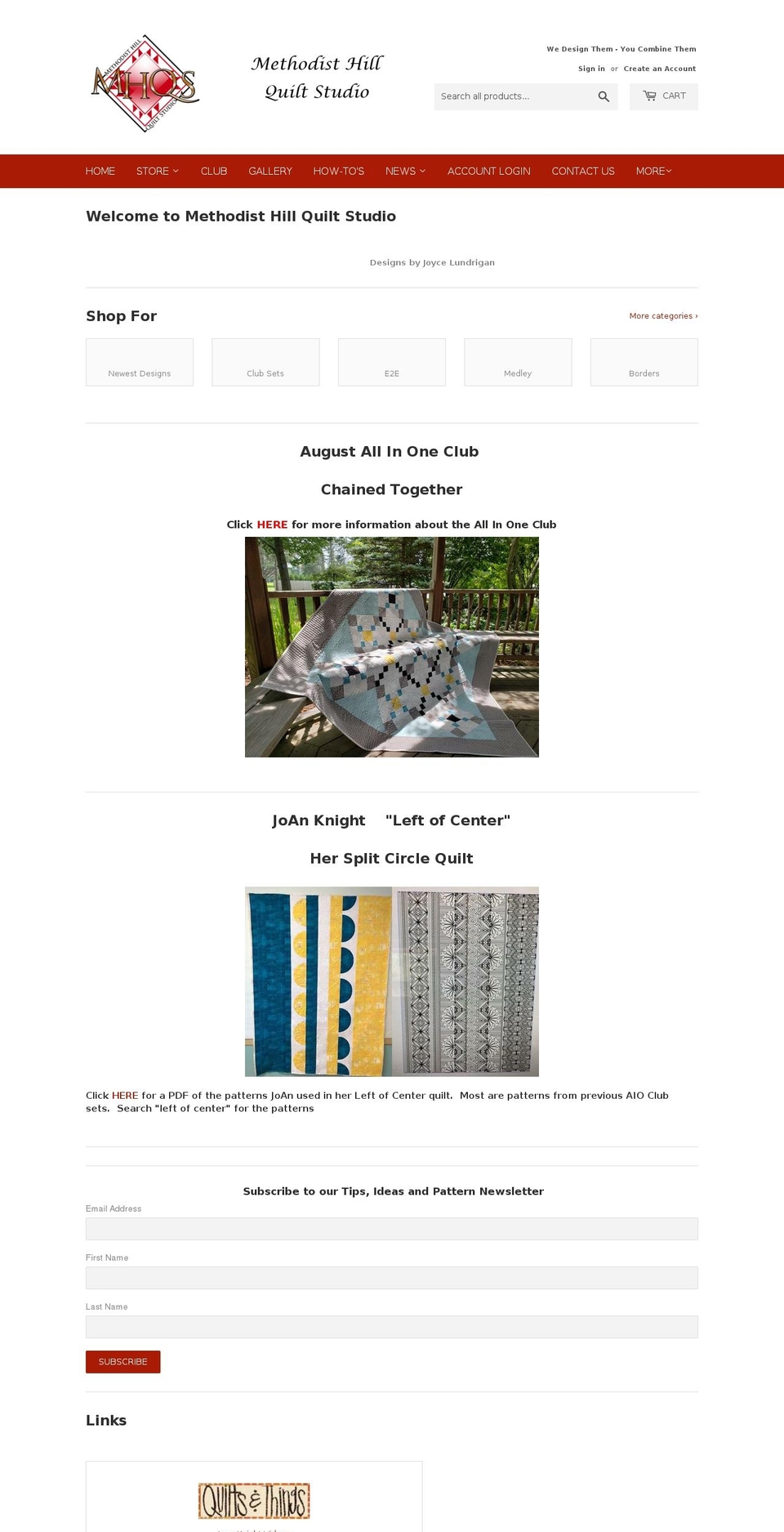 joycelundrigan.com shopify website screenshot