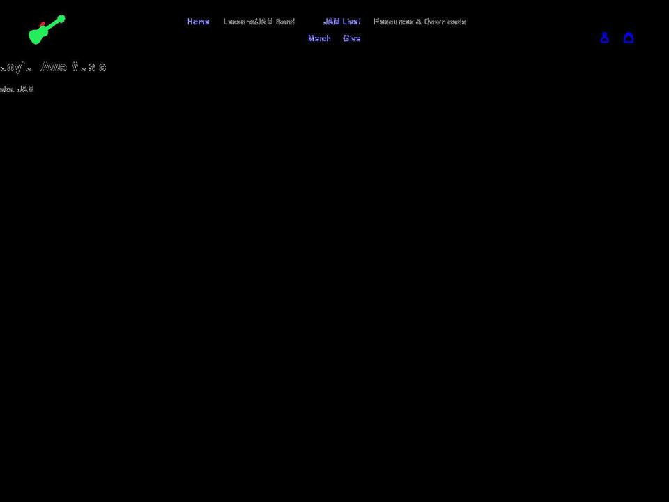 joyfulawemusic.com shopify website screenshot