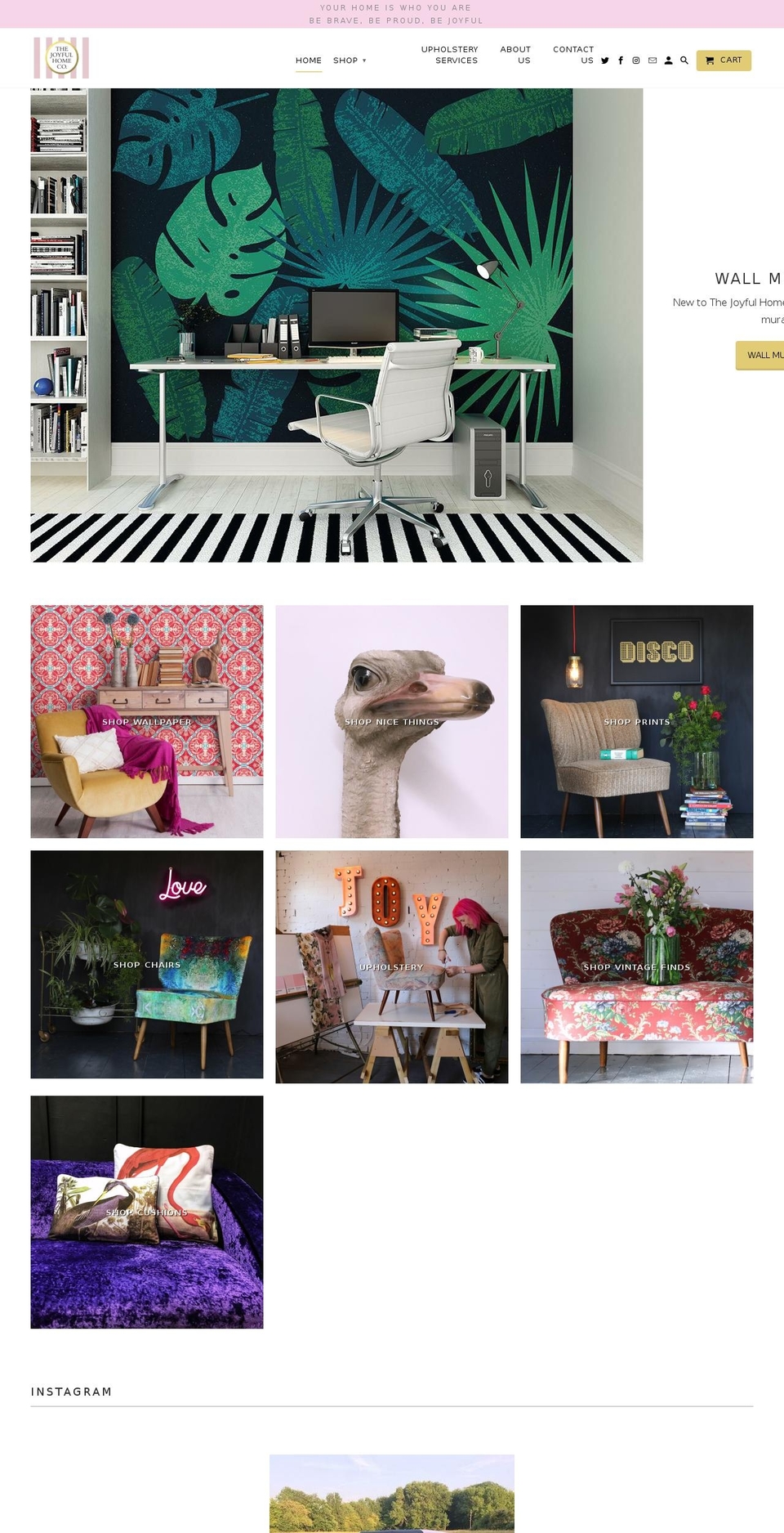 joyfulhomecompany.com — Shopify storefront screenshot