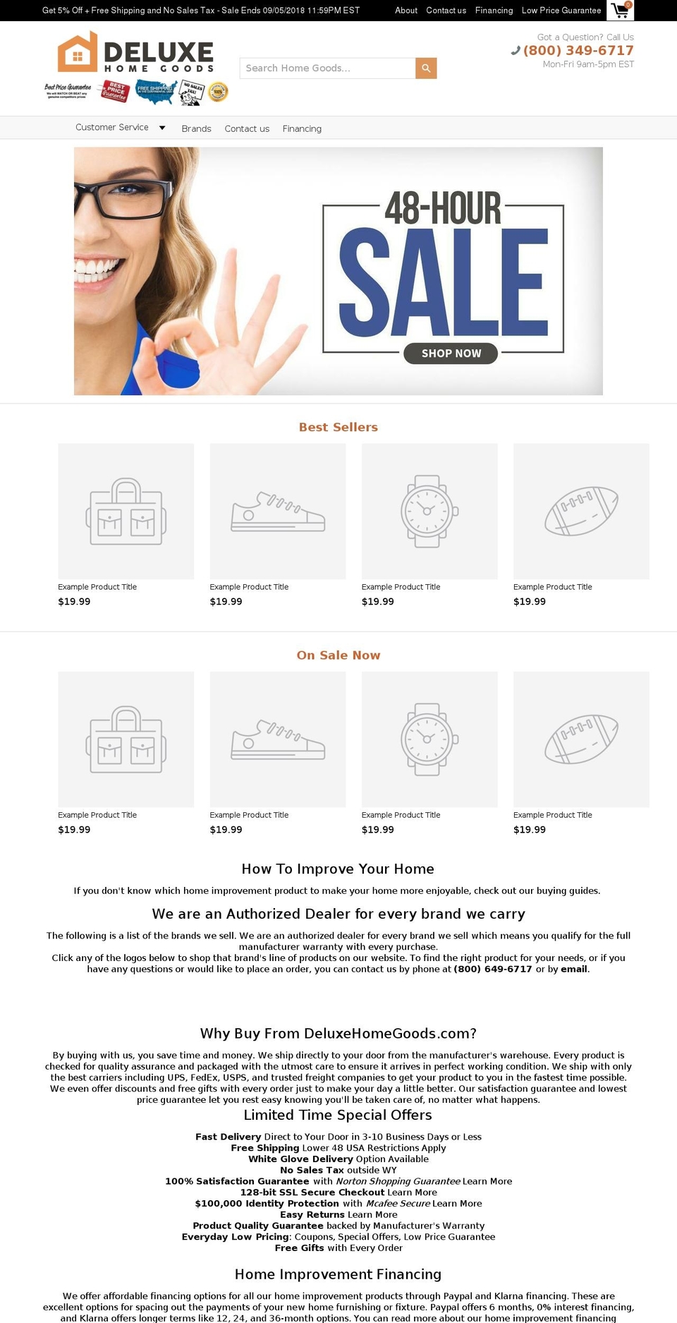 joyfulhomegoods.com — Shopify storefront screenshot