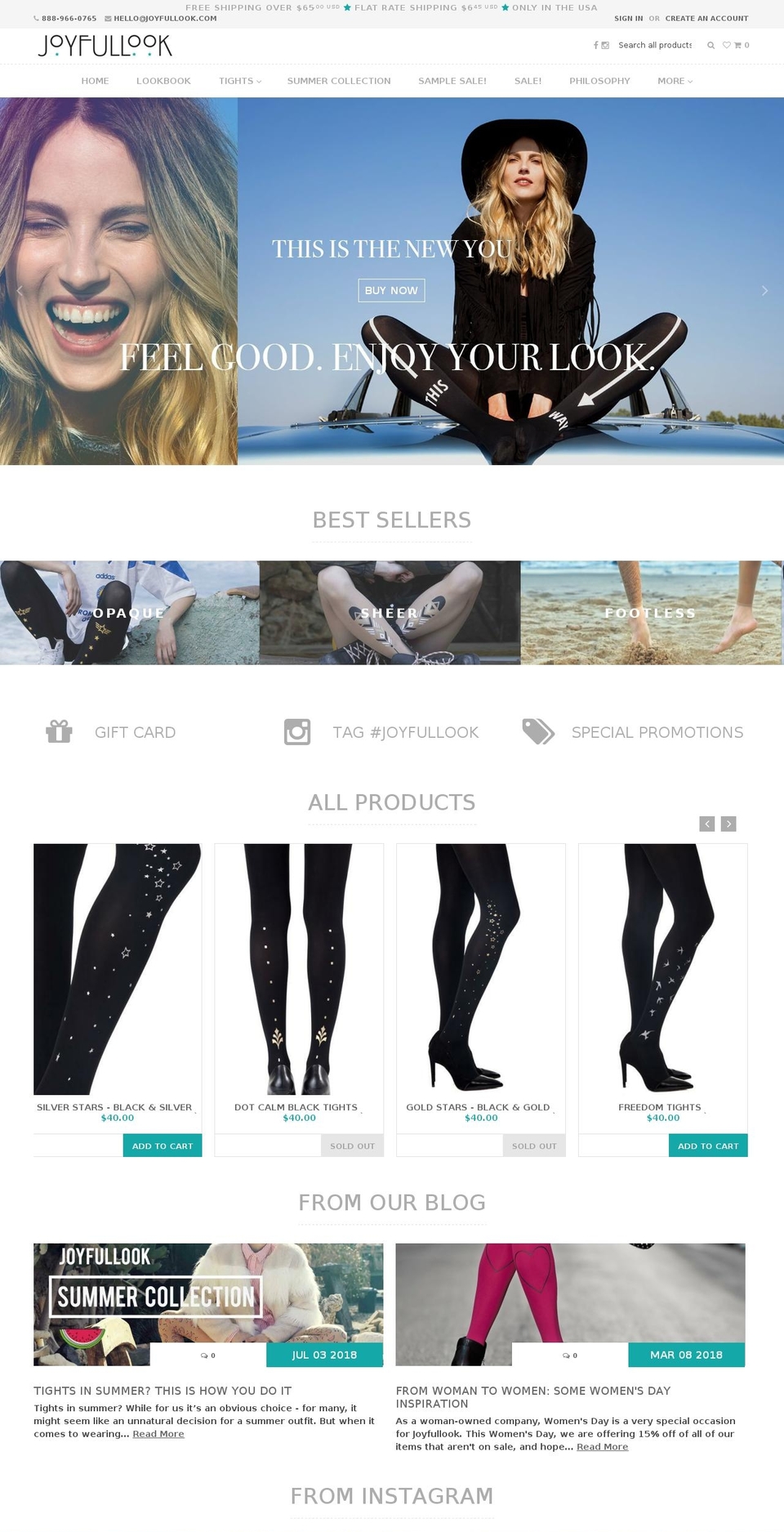 joyfullook.com shopify website screenshot
