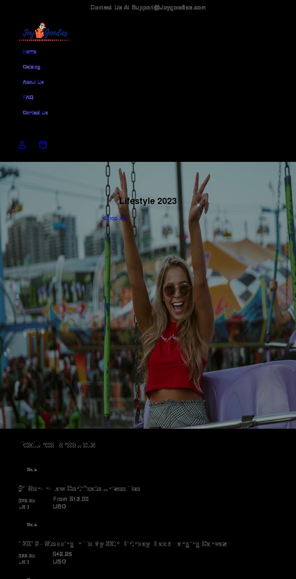 joygoodies.com shopify website screenshot